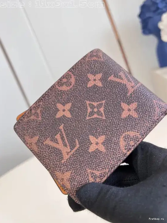 First bag ru WALLET-11.5*9*1.5cm VUITTON LOUIS MULTIPLE 0405